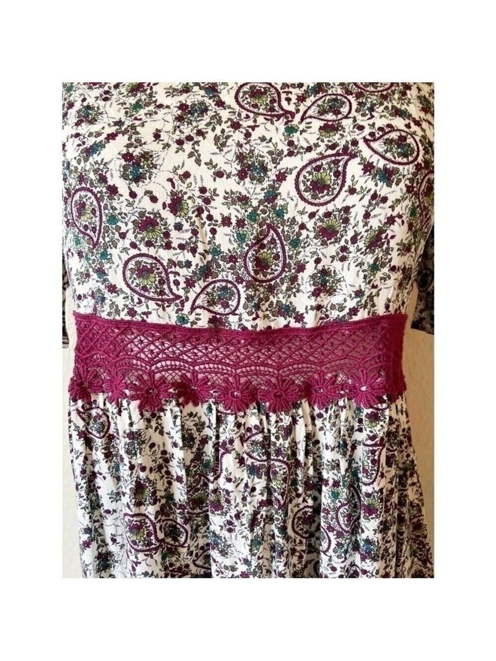 NWT Boutique Floral Dress - Picture 5 of 8